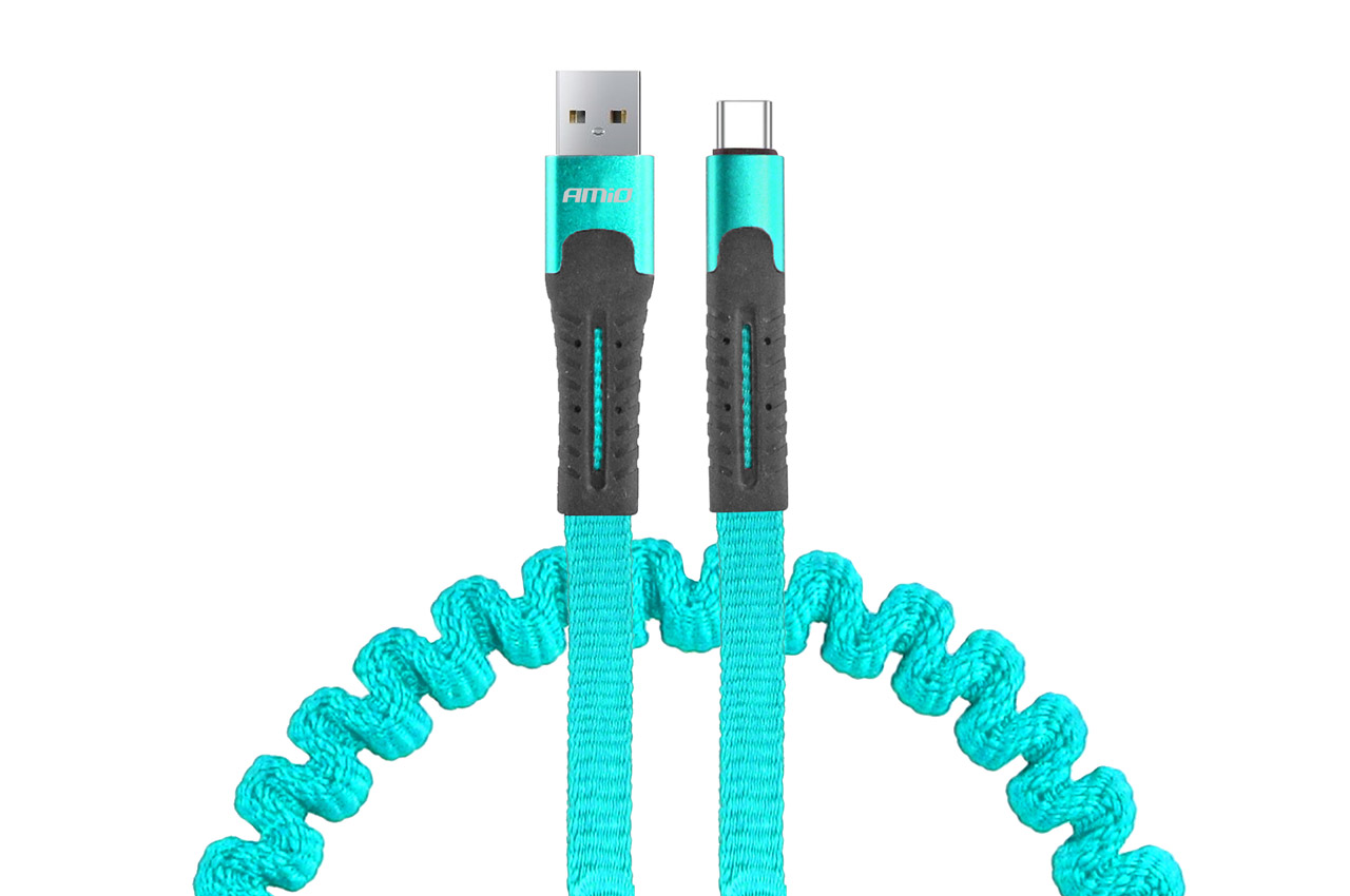 Kaabel USB-Type C  2,0A 120cm Amio