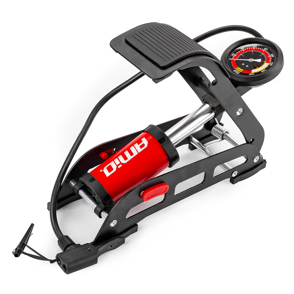 Jalgpump 1-silindriga manomeetriga