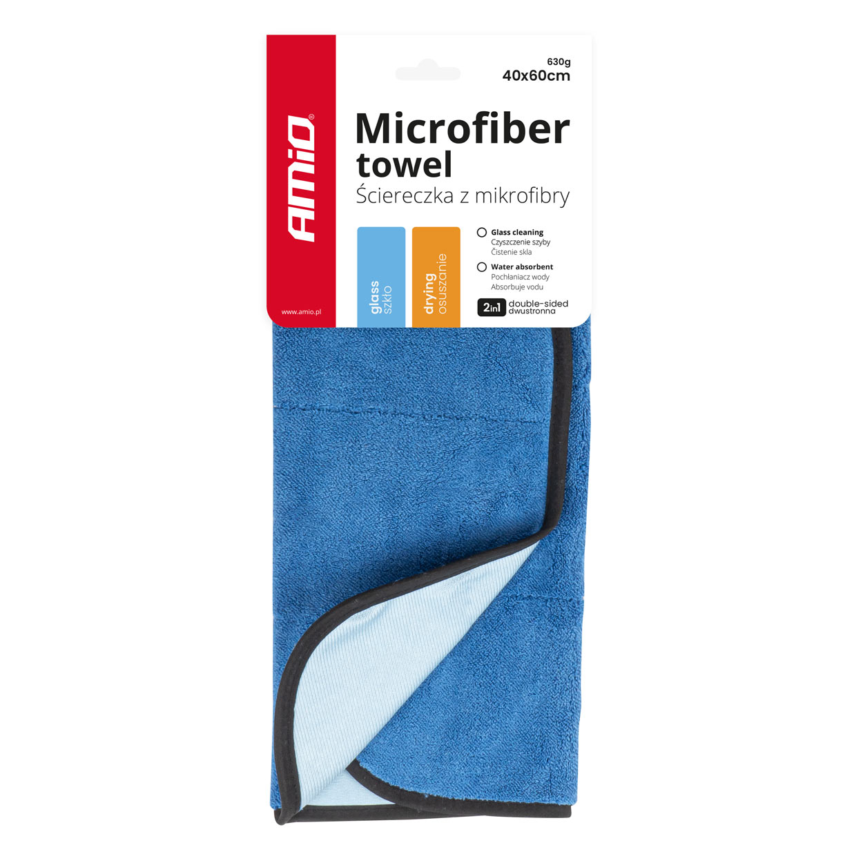 Amio mikrofiiber lapp 2in1 40x60cm 630g