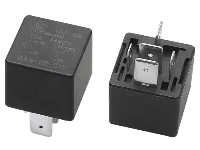 Relee 12V 70A 5 klemmi