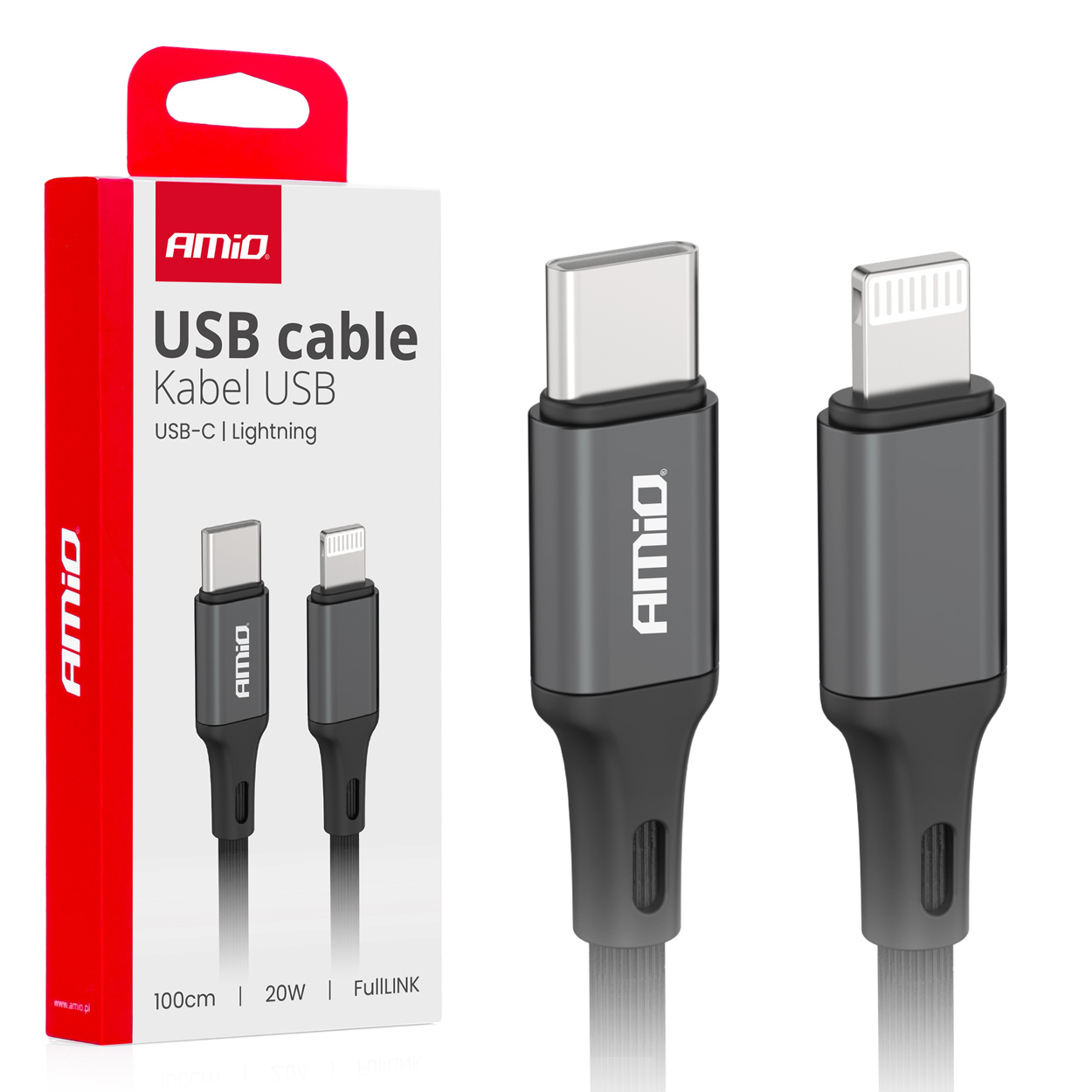 Kaabel  USB-C ja  iPhone 20W 1m