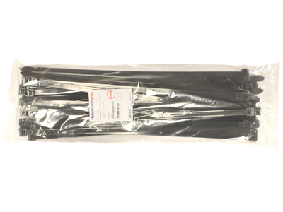 Kaablivits Hellermann 50tk. 535x13.2mm must 1115N -40 - +85