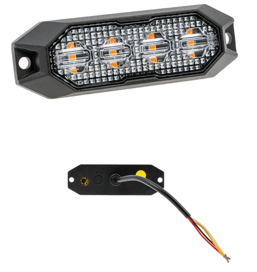 LED pindvilkur 12-24V koll.4xled 95.00 x 30.00 x 13.00mm