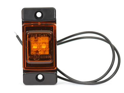 LED-ääretuli kollane 12/24v 72x32x23mm