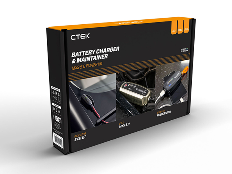 CTek akulaadija MXS5.0 Power-kit 12V 5A