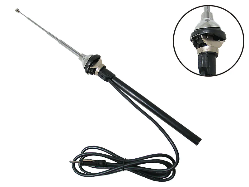 Teleskoopantenn kroom, 4 sekt. Automax