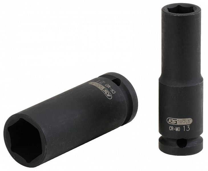 KS Tools pikk löökpadrun 9mm 1/2``