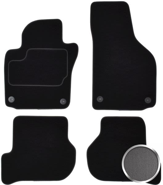 Porimatt tekstiil 4tk. VW Golf VI