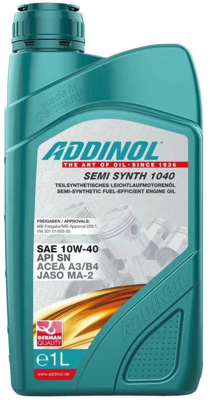 Addinol SemiSynth 1040 1L 10W-40