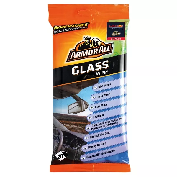 ArmorAll puhastuslapid klaasile 20tk/pk