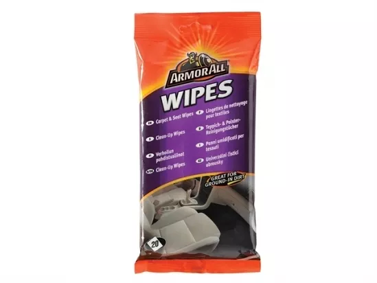 ArmorAll puhastuslapid tekstiilile 20tk/pk