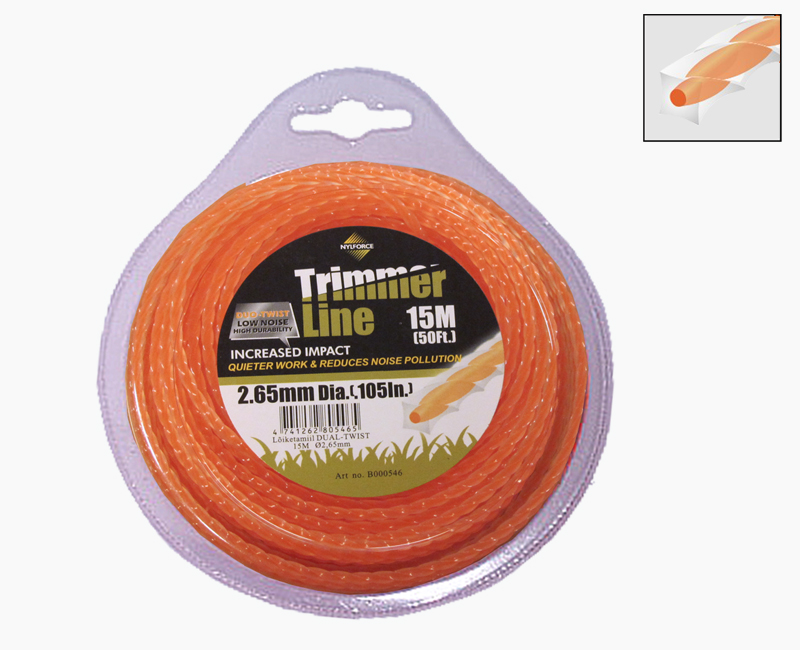 Trimmerijõhv 2,0mm/15m TL Dual Twist