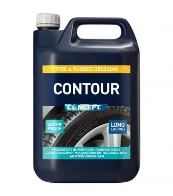 Concept Contour Tyre&Rubber dressing veekindel 5L