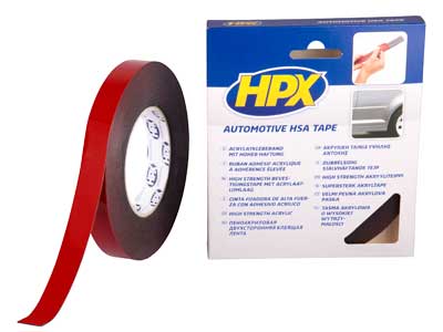 HPX 3200 kahepoolne teip 19mm x 10m