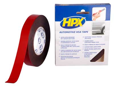 HPX 3200 kahepoolne teip 25mm x 10m