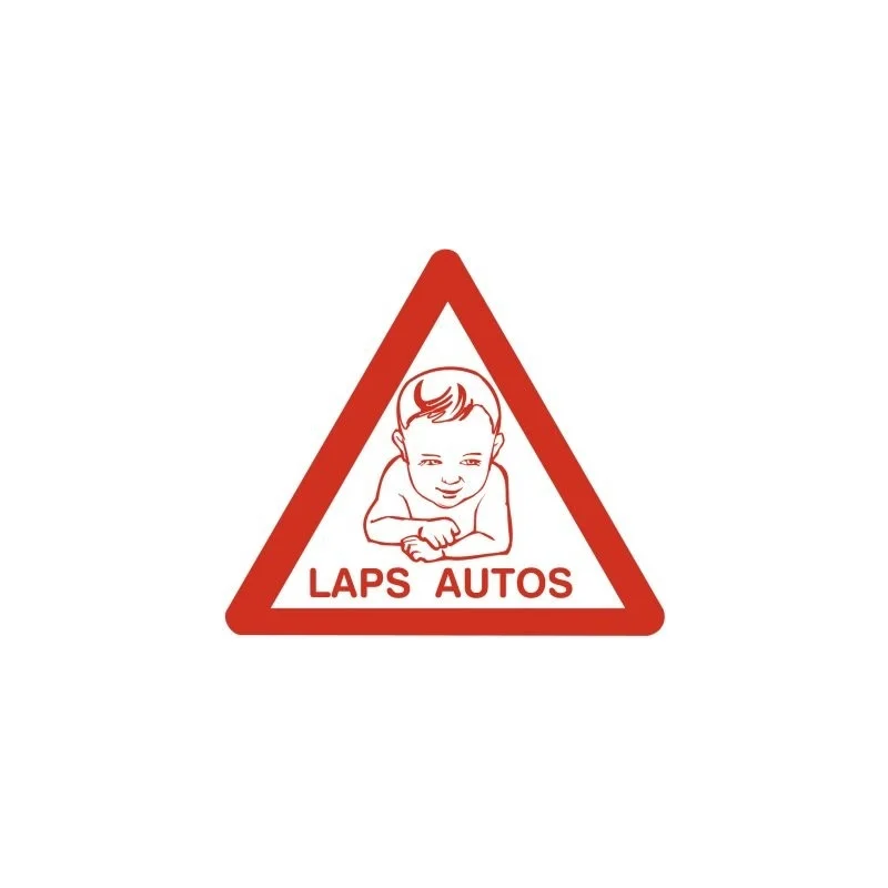 Autotähis "Laps Autos" 1tk kleebis