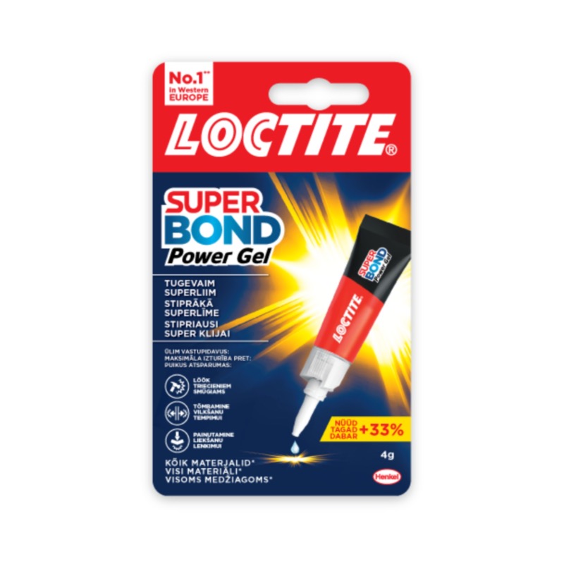 Loctite SuperBond Power Gel 4g