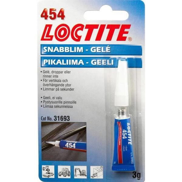 Loctite 454 Kiirliim- geel  3g