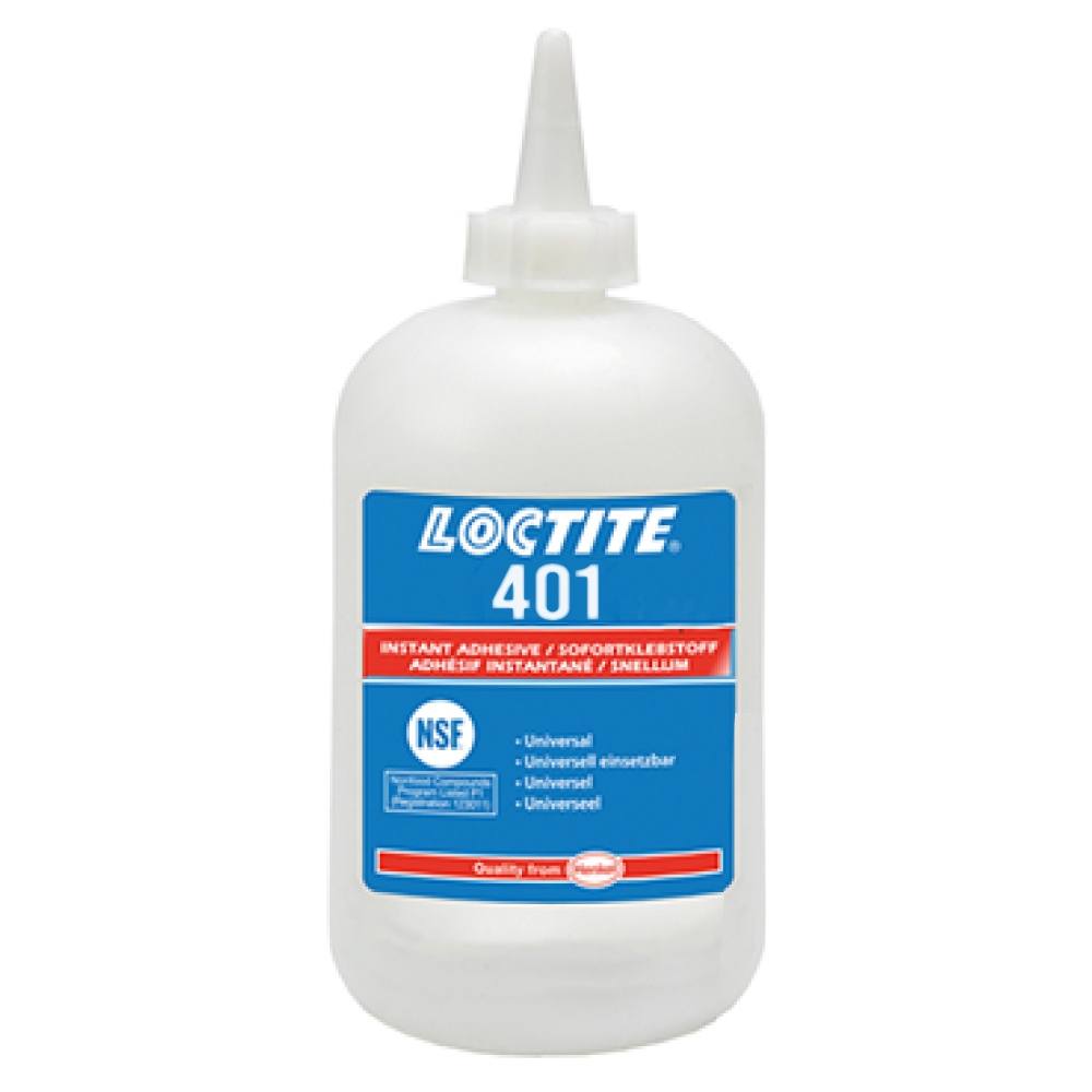 Loctite 401 Kiirliim (poorsed materjalid, metallid) 500g