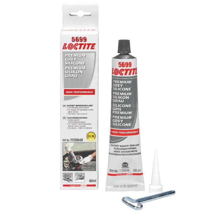Loctite 5699 Silikoonhermeetik, hall 80ml