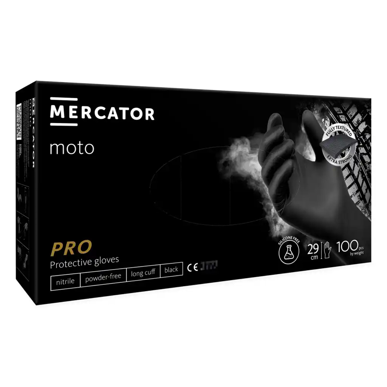 Nitriilkindad Mercator Moto Pro L 100tk