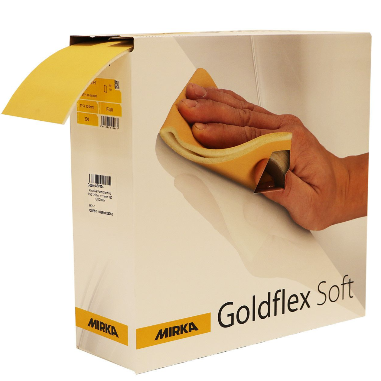 Mirka Goldflex soft P1000 115x125mm