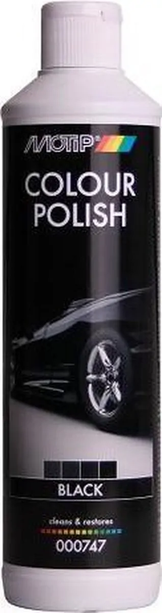 Motip värvivaha must 500ml