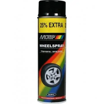 Motip veljevärv must läikiv 500ml