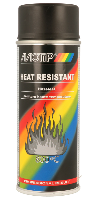 Motip kuumakindel värv must 400ml