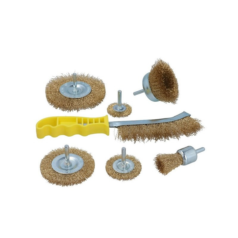 Traat-ja ketasharjade kompl.