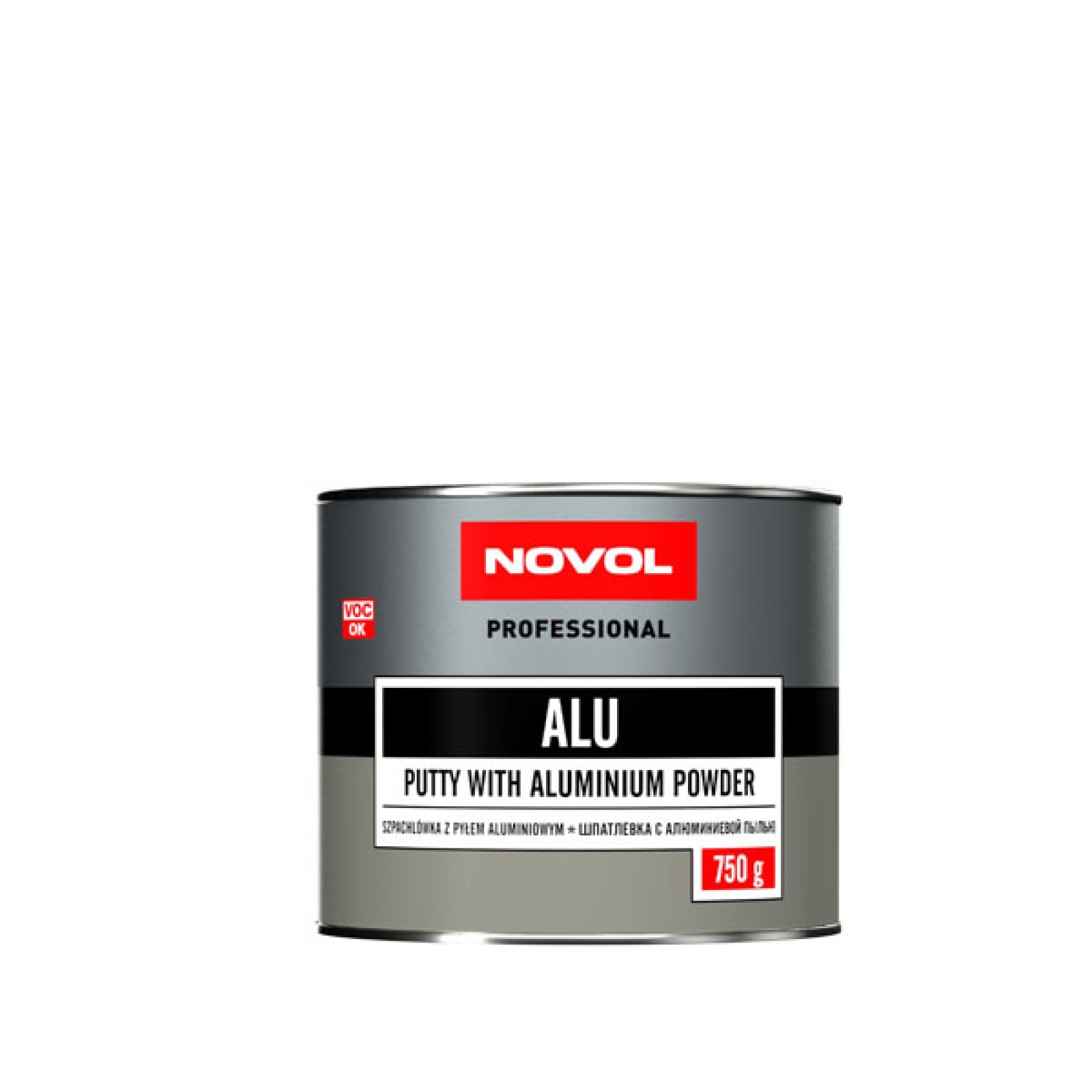 Novol ALU alumiinium puruga pahtel 750g