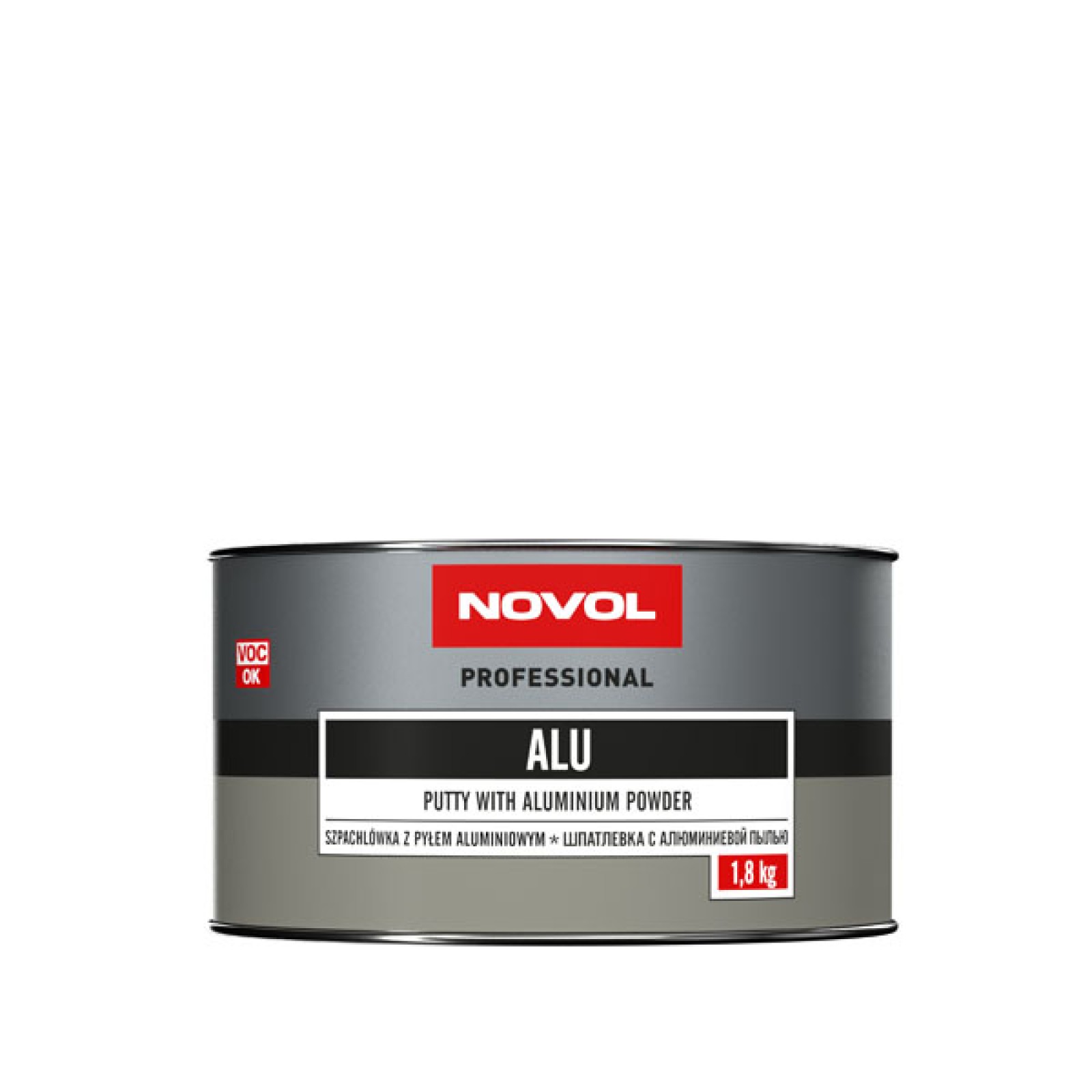 Novol ALU alumiinium puruga pahtel 1,8kg