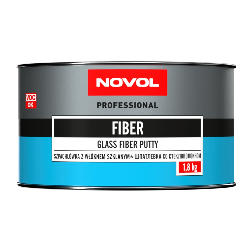 Novol FIBER klaaskiudpahtel 1,8kg