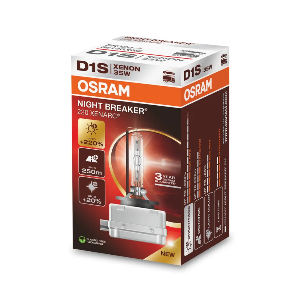 Osram D1S 85V 35W PK32D-2 +220% Night Breaker Laser
