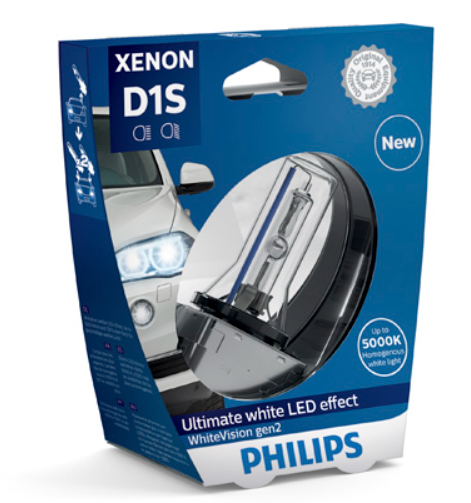 Ksenoonpirn D1S 85V35W White Vision Gen2 5000k