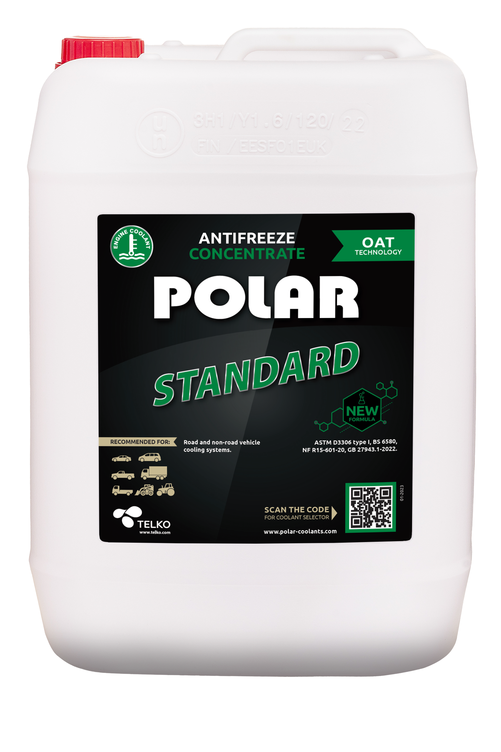 Polar jahutusvedeliku kontsentraat Standard 10L
