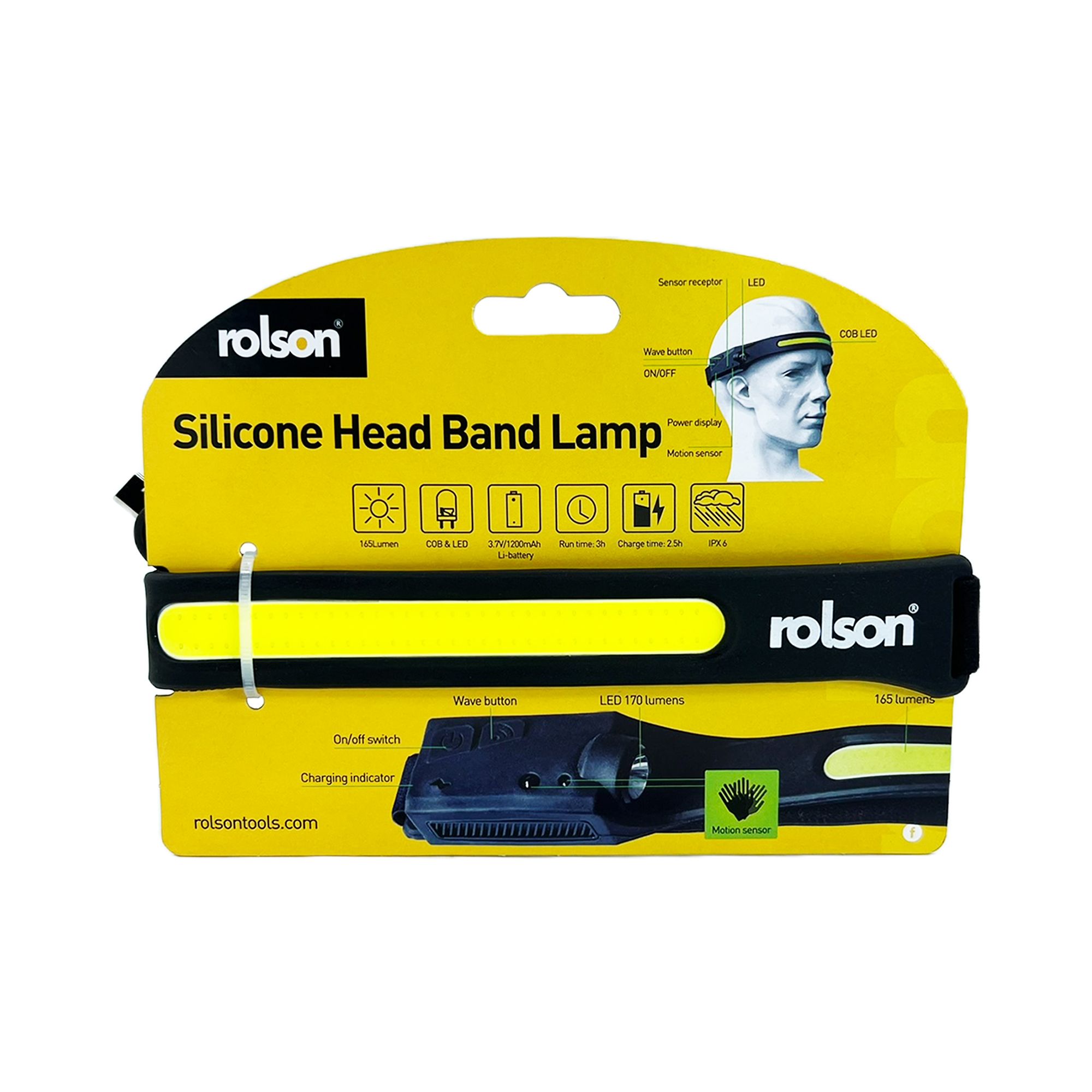 Rolson laetav silikoon pealamp