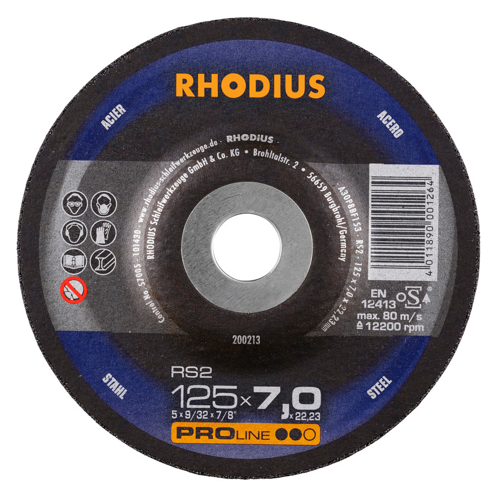 Lihvketas Rhodius RS2 met. 230x6mm