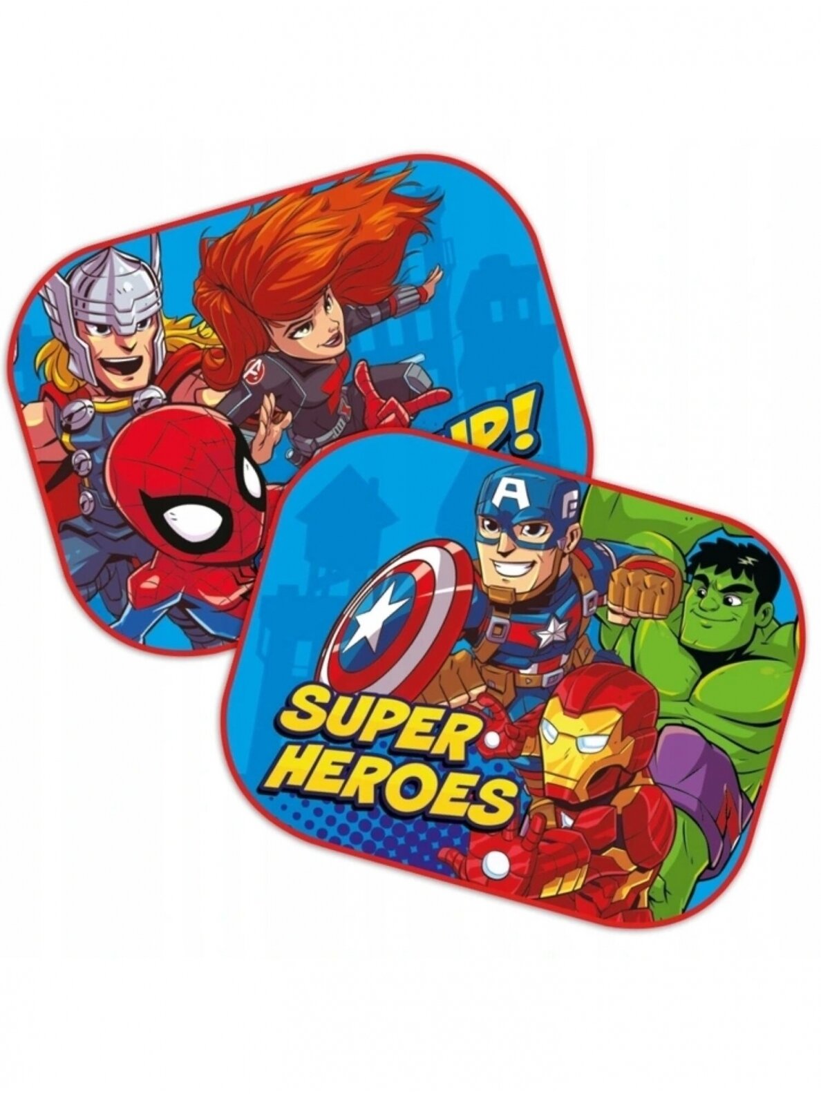 Päikesekaitse iminapaga  Super Heroes 44x35 2tk