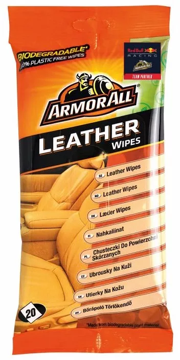 ArmorAll nahkpindade puhastuslapid 20tk/pk