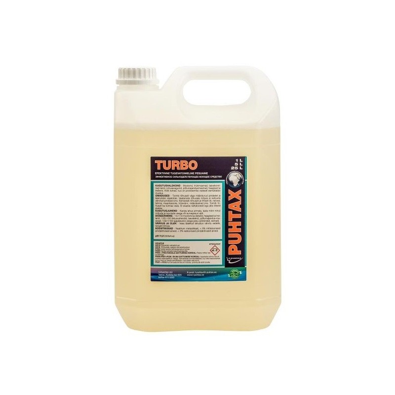 Tugevatoimeline pesuaine TURBO 25L