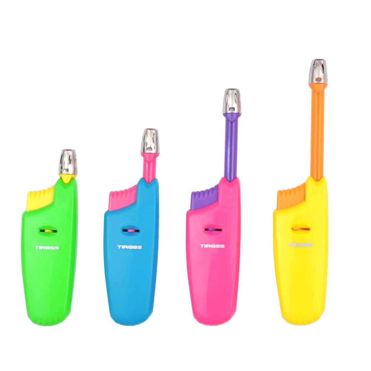 Tiross gaasiga korduvtäidetav pikendatav süütaja