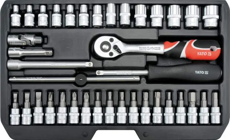 Yato padrunite kompl.  1/4``  38-osa