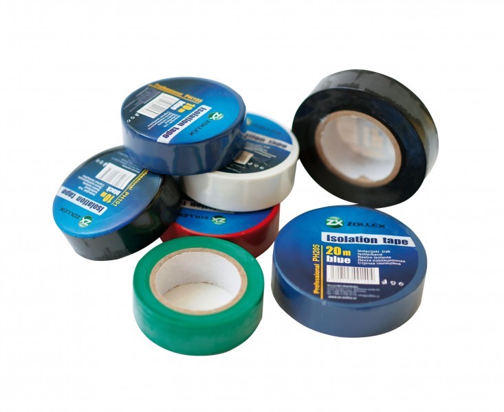 Zollex isoleerteip 19mmx10m, must
