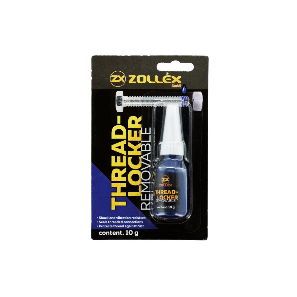 Zollex eemaldatav keermeliim Threadlocker, sinine 10g